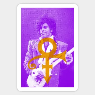 Prince! Riso style Graphic Magnet